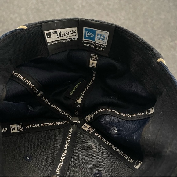 *New Era MLB NY Yankees Men's Dark Blue Hat Sz M/L - Picture 4 of 16